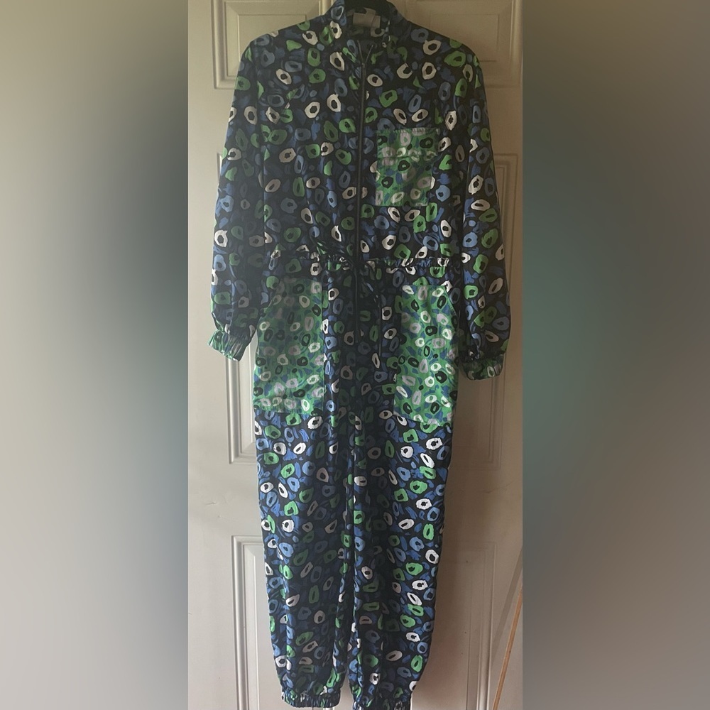 DVF X Target nylon Jazz Dot jumpsuit - Picture 5 of 5